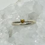 Yellow Sapphire Stack Ring