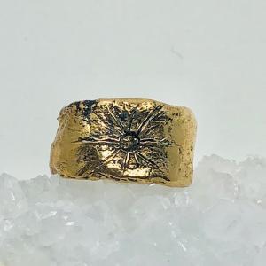 Bronze Starburst Ring
